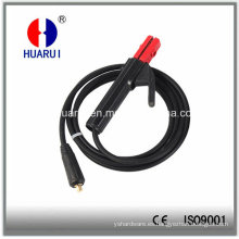 Cable porta electrodo con Cable y conector del Cable para soldadura